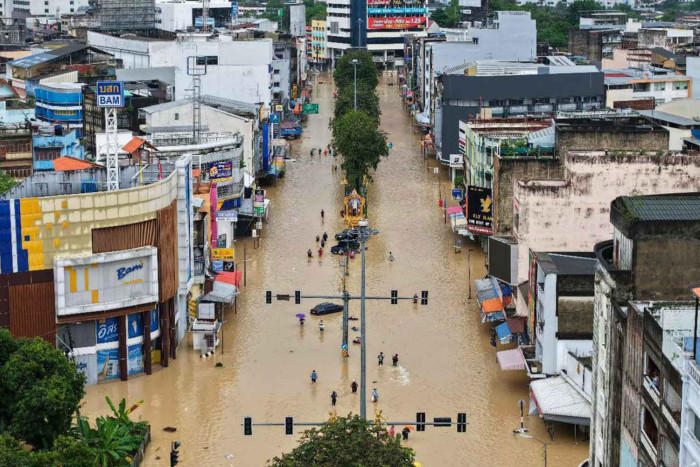 Floods in Hat Yai worsen
