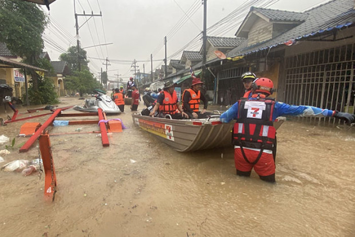 All Songkhla province declared flood disaster zone