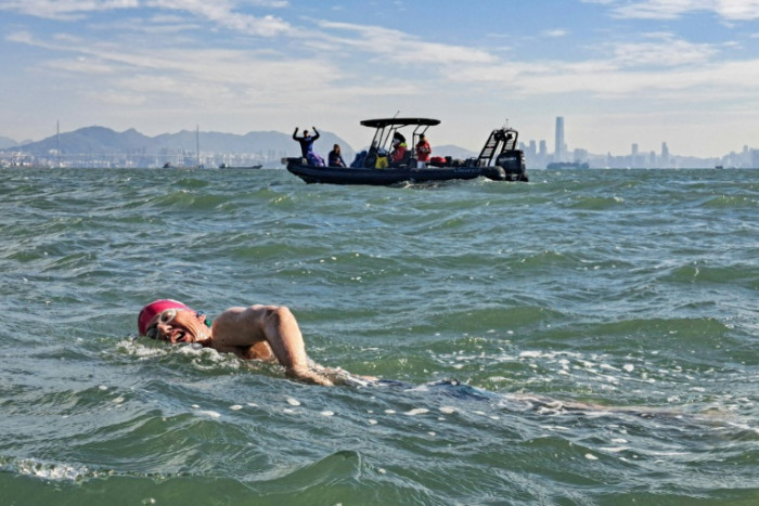 Delirium and painkillers: a 21-hour swim around Hong Kong
