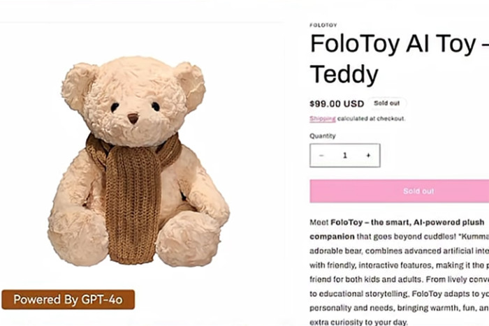 AI teddy bear back on sale after shock sex talk