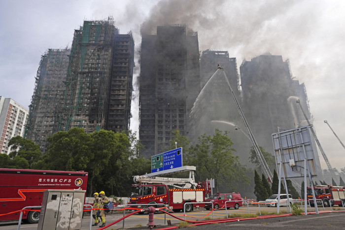 Hong Kong high-rise fire death toll rises to 55, about 200 unaccounted for