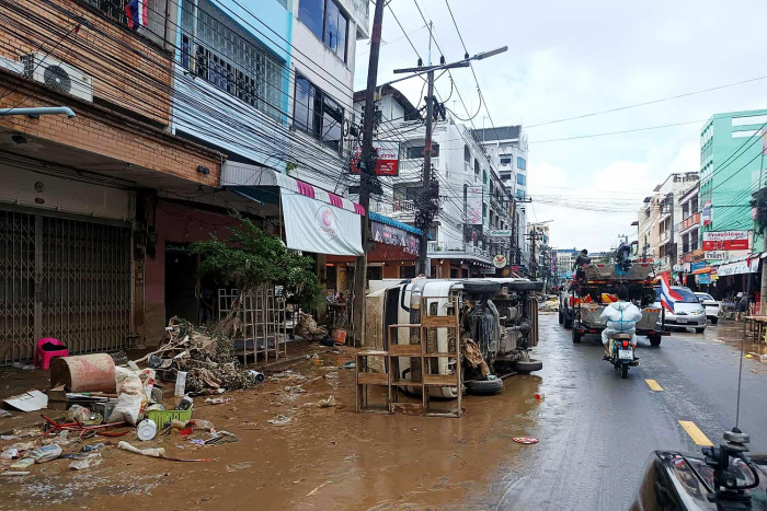 Confirmed Songkhla flood death toll rises sharply to 55