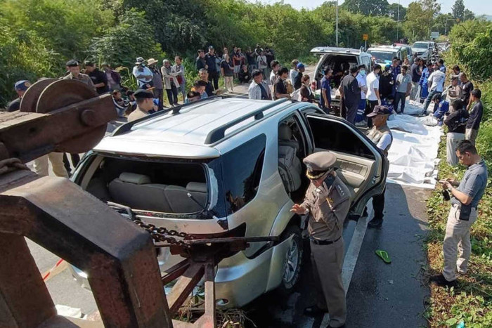 SUV plunge kills 9 migrant workers