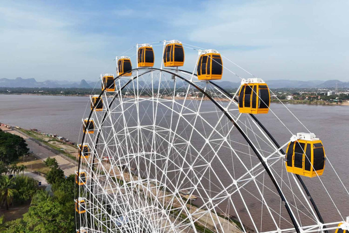 Mekong River Eye a new landmark in Isan