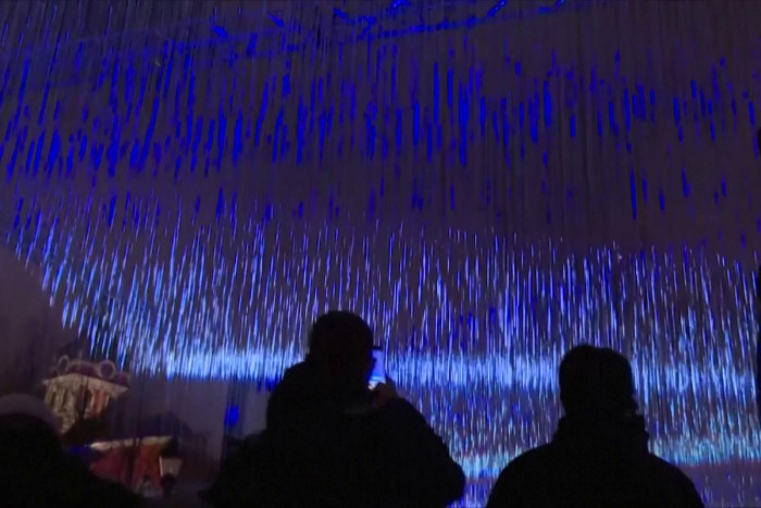 Stockholm shines bright with Nobel-inspired light festival