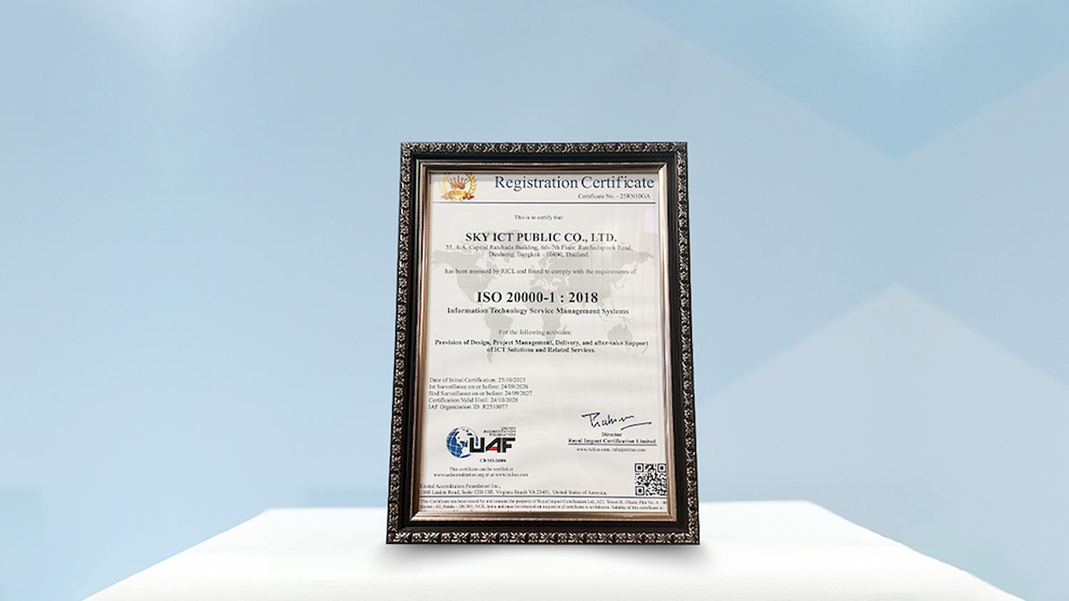 Bangkok Post - Sky ICT secures three global ISO certifications to ...