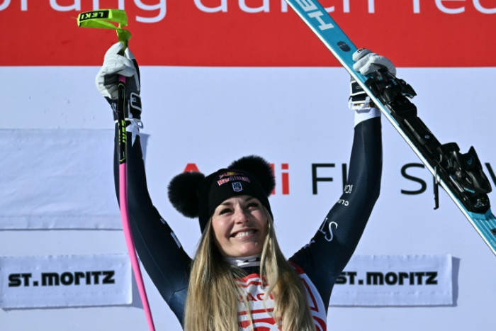 Vonn claims sensational first ski World Cup win since 2018