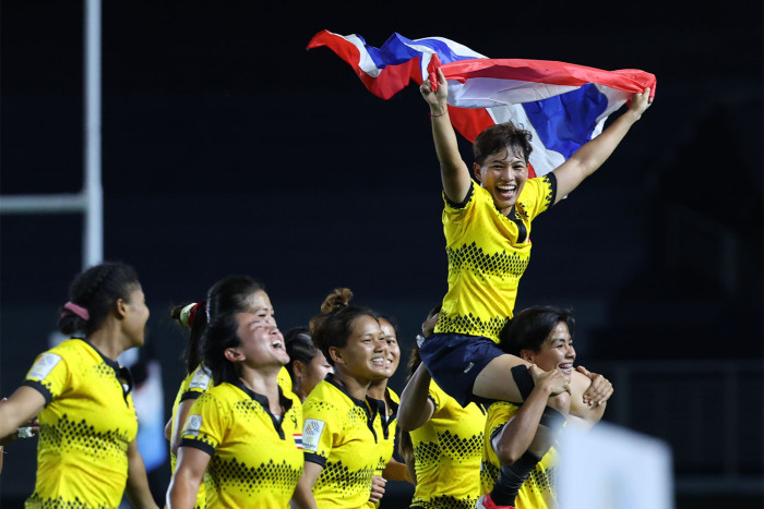 Thailand sweep rugby crowns