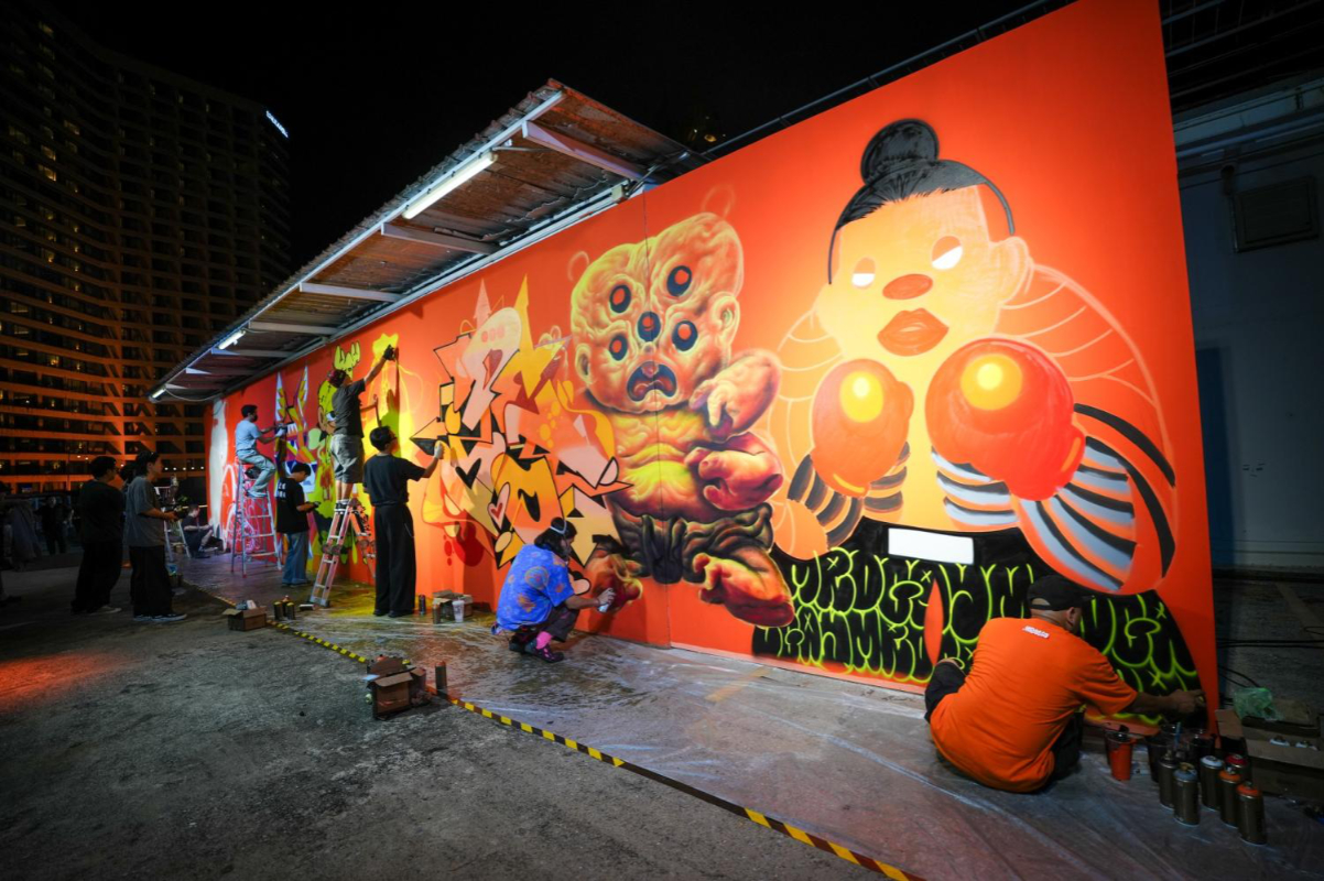 From the streets to the gallery