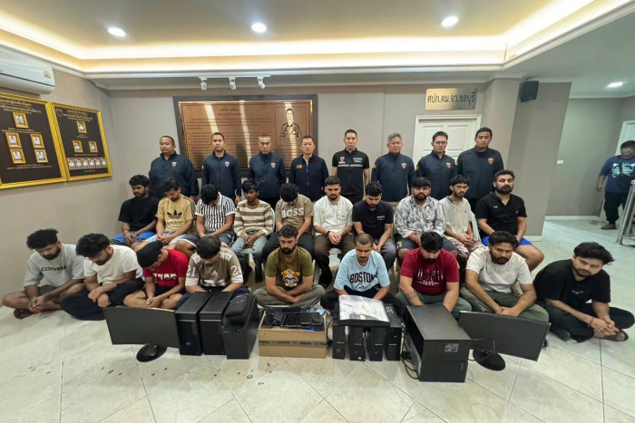 Police bust Indian-run online black market in Pattaya