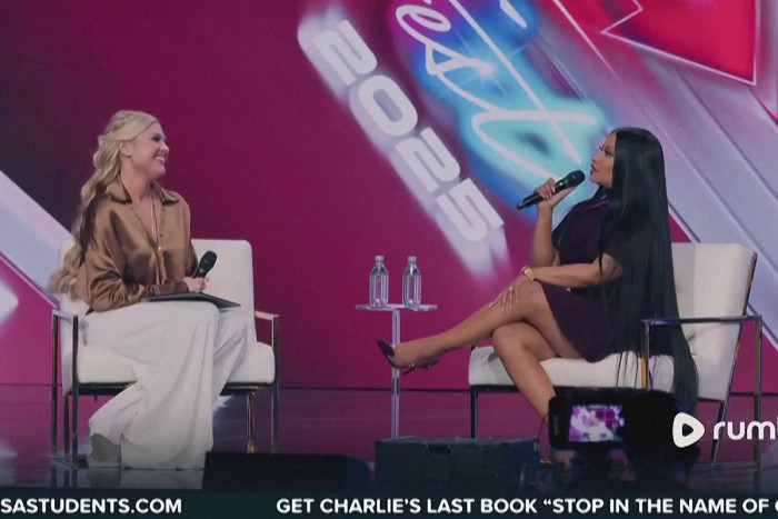 Nicki Minaj calls Vance 'assassin' in exchange with Erika Kirk