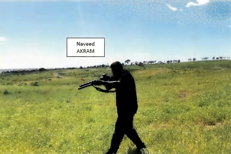 This handout from NSW Courts shows a frame grab from a video recorded in late October in a countryside location believed to have been in the State of New South Wales. (Photo: AFP)