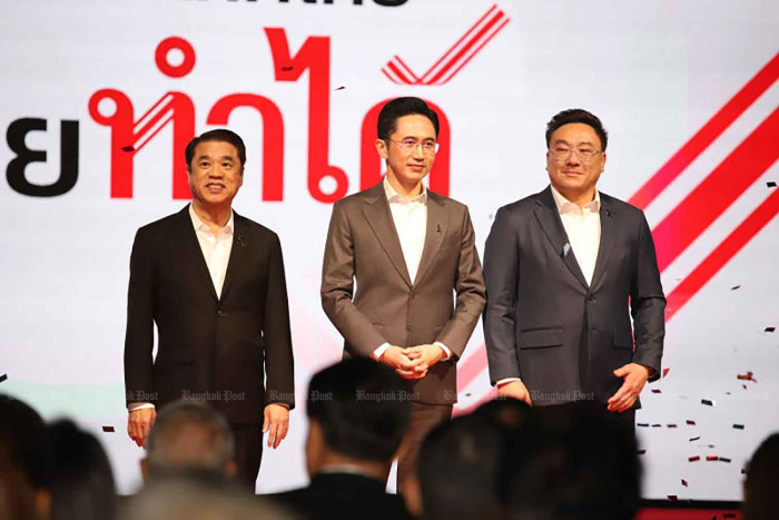 Pheu Thai fields three PM hopefuls on party list