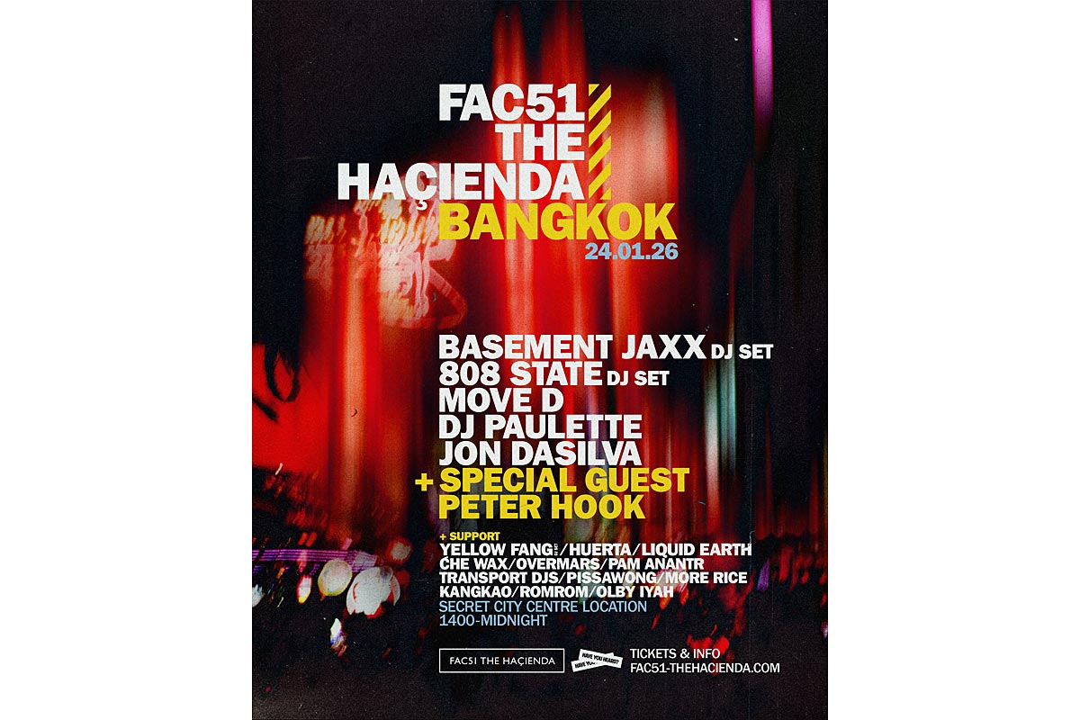 The Haçienda brings legendary British club culture to Bangkok