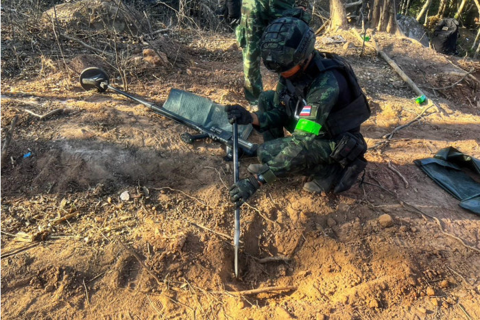 Landmine maims another Thai soldier in Si Sa Ket