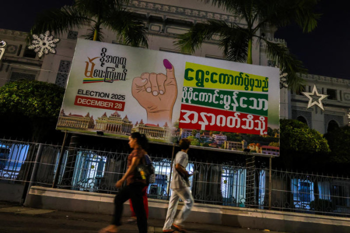 Myanmar polls open amid civil war, junta-backed party tipped to win
