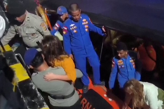 Indonesia rescues survivors after boat capsizes, family still missing