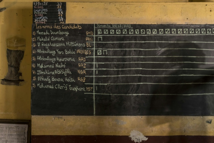 Guinea junta chief headed for victory in presidential vote