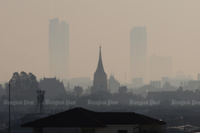 Dust pollution levels again rising in Bangkok