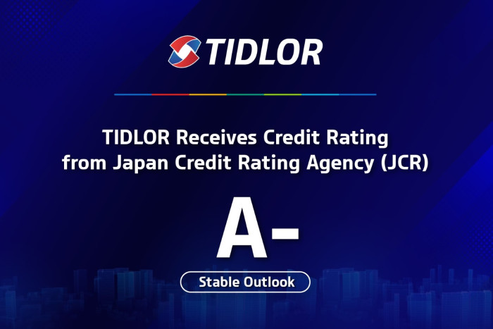 TIDLOR Receives “A-” Credit Rating from JCR, Marking the First Non-Bank Group in Thailand