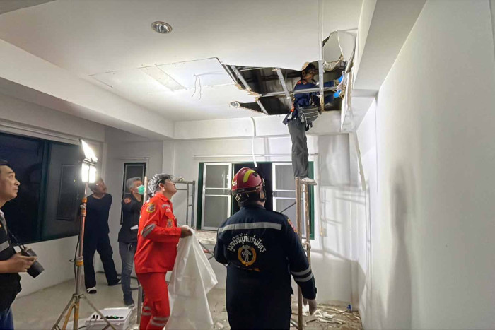 Human remains found in Pathum Thani house ceiling