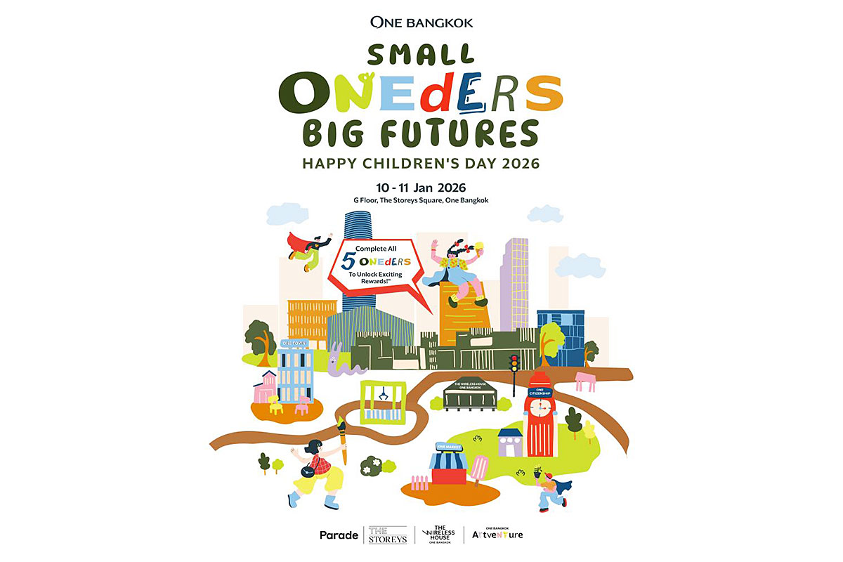 Children are invited to design digital cityscape at One Bangkok