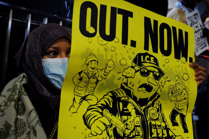 Hundreds of &lsquo;ICE Out&rsquo; rallies planned across US