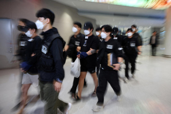 Cambodian, South Korean police arrest 26 for alleged scams, sex crimes