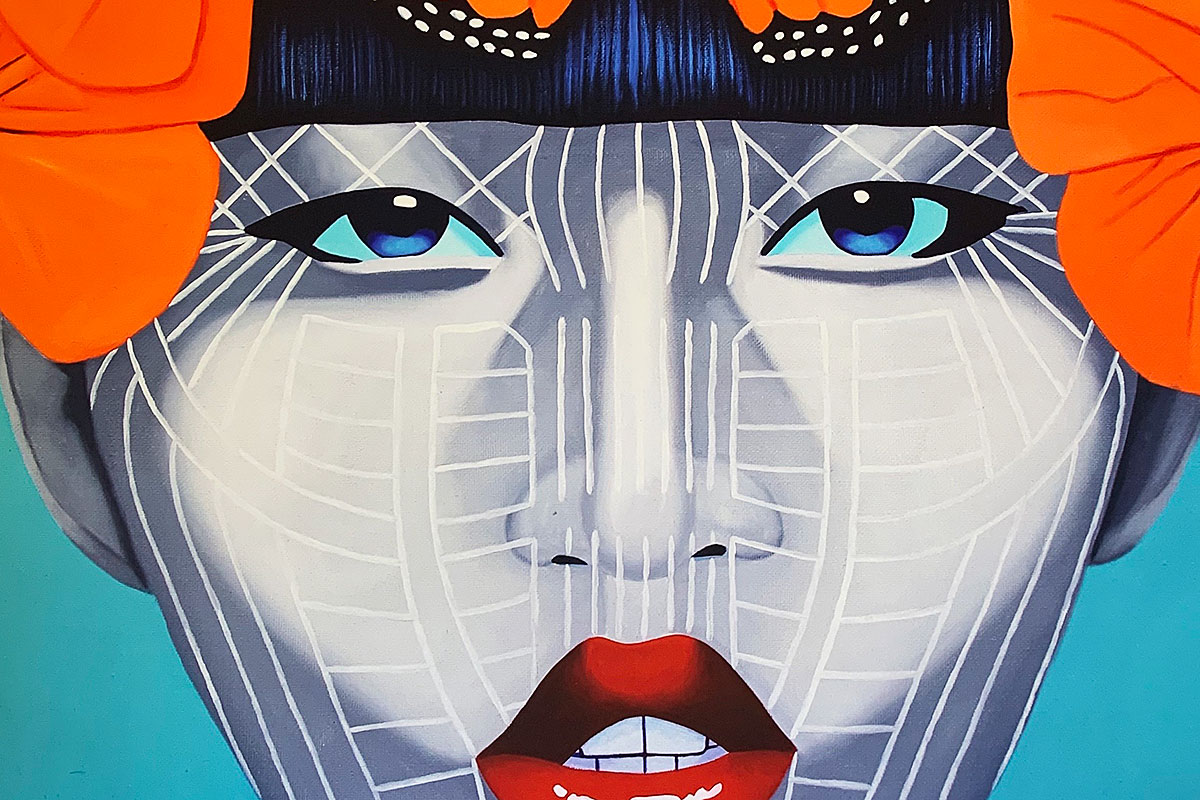 Belgian artist pays tribute to Myanmar's Chin women