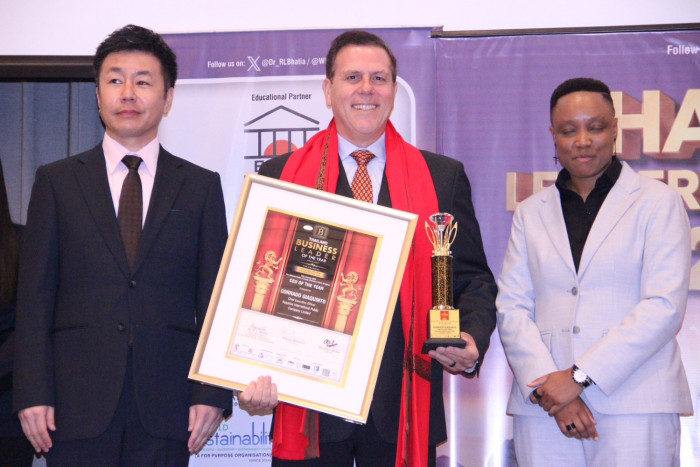 KISS wins CEO of the Year award at THAILAND BUSINESS LEADER OF THE YEAR