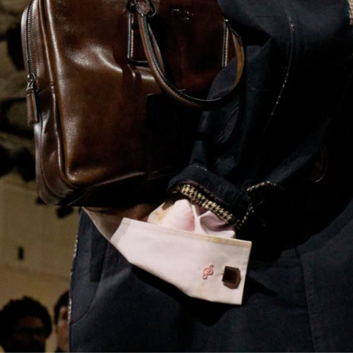 Prada’s mouldy cuffs take Milan Fashion Week