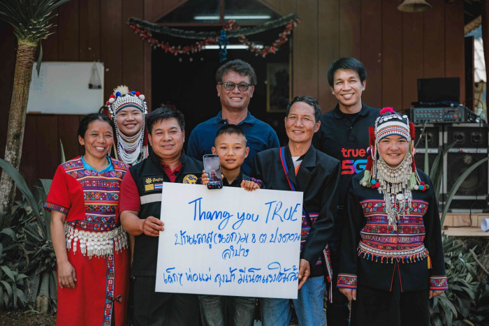 True Takes Mobile Connectivity to Ban Laosu Nok, Unlocking Better Living in Remote Lampang