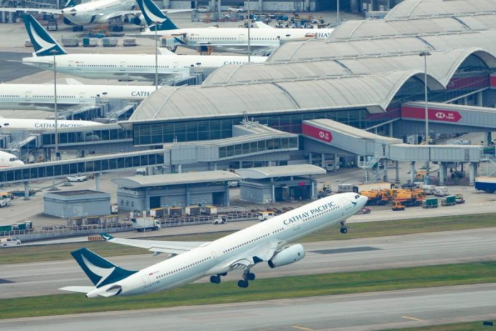 Passenger numbers for Hong Kong's Cathay go sky high with 27% increase