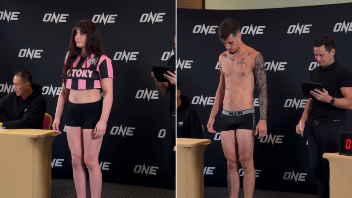 ONE Championship: Helena Crevar debut moves to openweight, Pedro Dantas lone miss at Fight Night 39 weigh-ins
