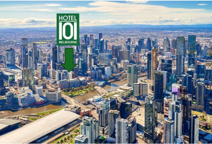 Hotel101 melbourne is set to be the largest hotel in Melbourne Victoria Australia by roomcount