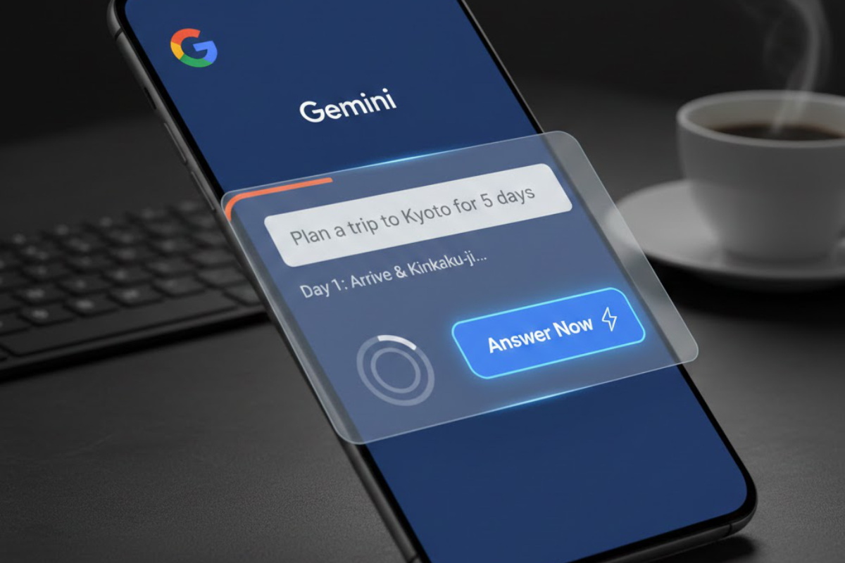 Google debuts Personal Intelligence, Answer Now features for Gemini