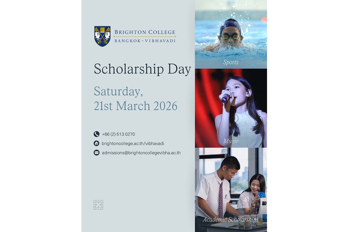 Bangkok Post - Brighton College Bangkok Vibhavadi Announces 2026 ...