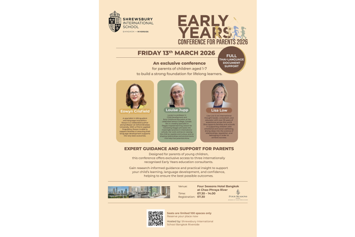 Shrewsbury International School hosts Early Years Conference