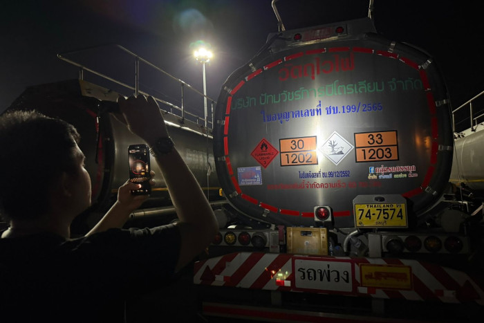 Police hunt trio after 126,000 litres of diesel replaced with water