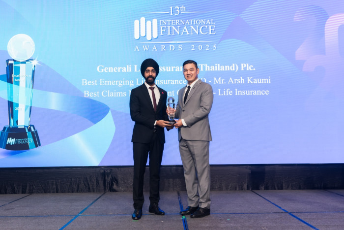 Generali Thailand starts 2026 with two global awards