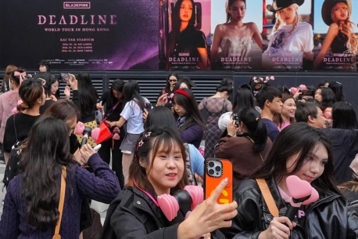 Blackpink lifts mainland Chinese arrivals in Hong Kong to January weekend record