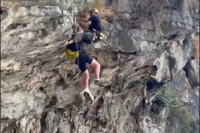 British tourist rescued after illegal paragliding mishap in Krabi