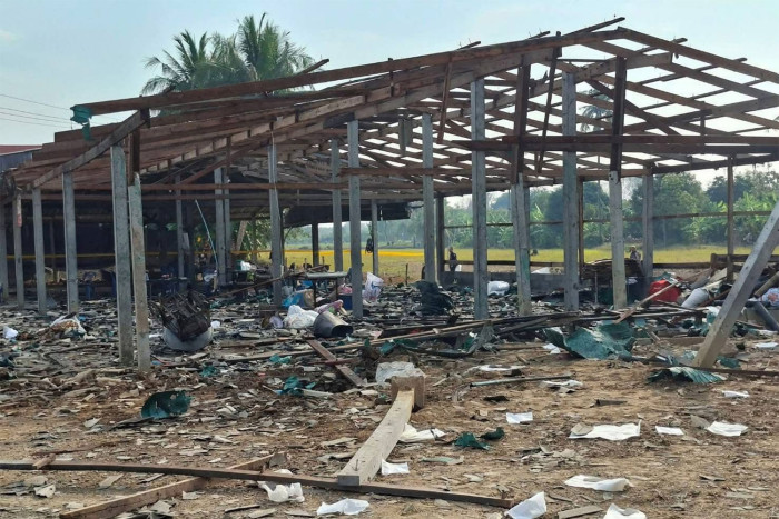 One killed, three injured in fireworks factory explosion in Suphan Buri