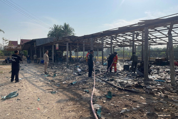 One killed, three injured in fireworks factory explosion in Suphan Buri