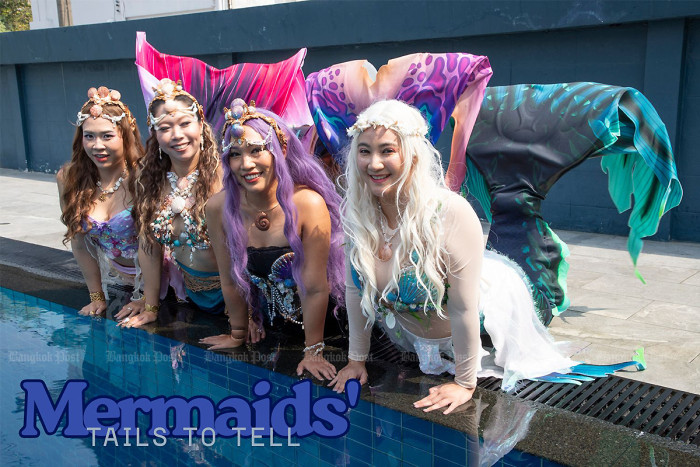 Mermaids' tails to tell