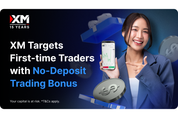 XM Targets First-Time Traders with No-Deposit Trading Bonus
