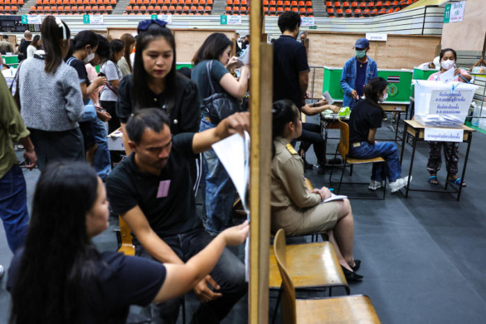Which are the main parties in Thailand's election and what are their policies?
