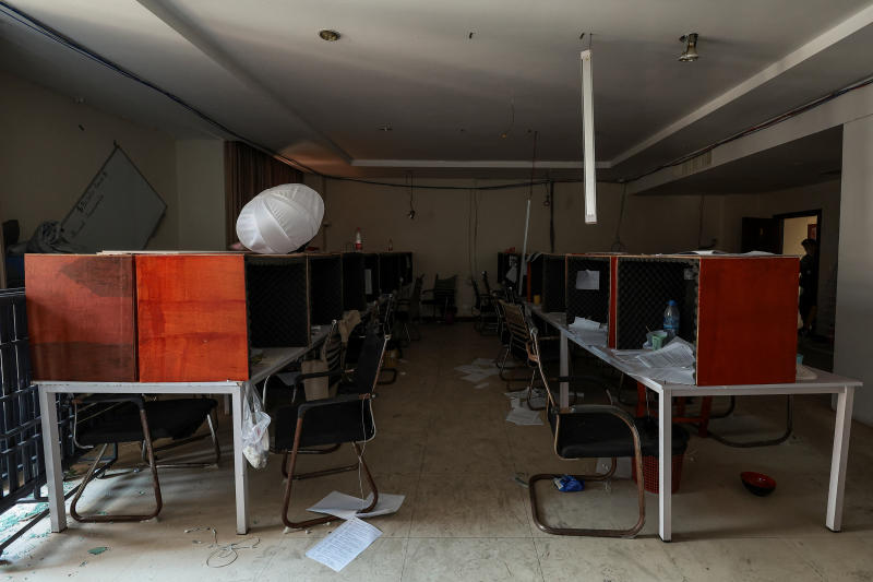 O'Smach casino, a compound that was used for scam operations at the Chong Chom&ndash;O'Smach border crossing following clashes between Thailand and&nbsp;Cambodia&nbsp;along a disputed border area, in Samraong, Oddar Meanchey province,&nbsp;Cambodia, on Monday. (Photo: Reuters)