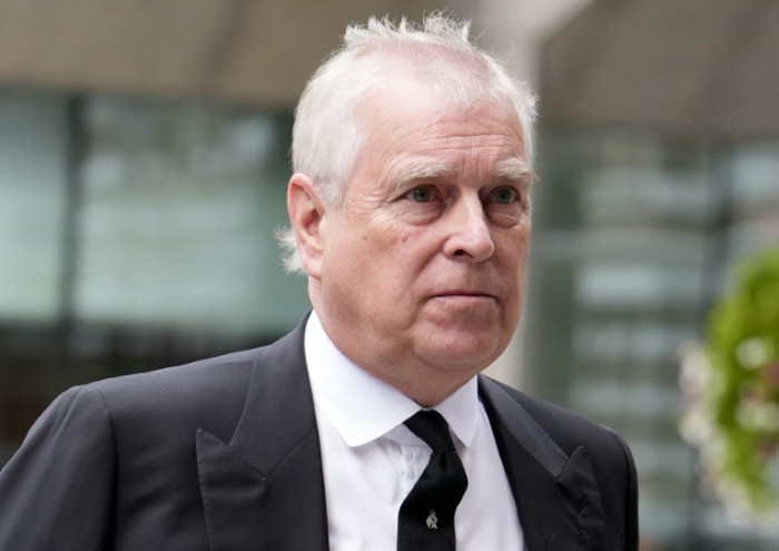 Britain's ex-prince Andrew leaves Windsor home
