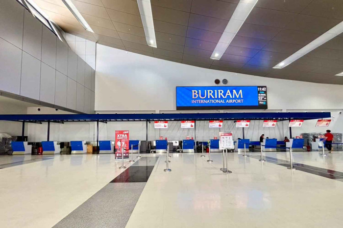 Buri Ram's Airport terminal begins trial run